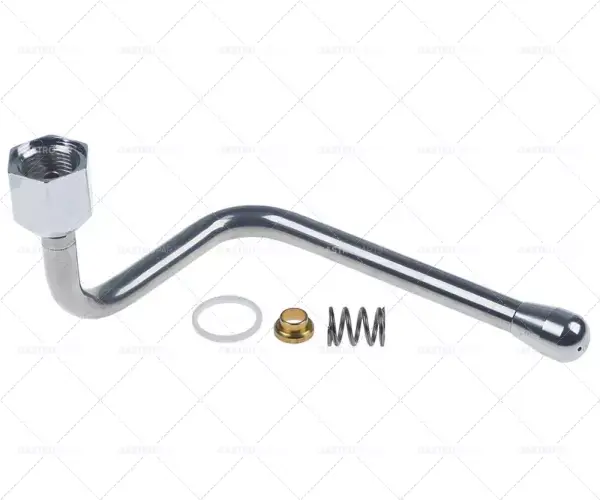 Sezónní Sleva závit parní trubky 3/8" V 120mm D 50mm Š 100mm trubka ø 10mm SS