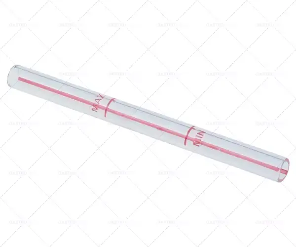 O úroveň trubka 11 mm H 140 mm ID o 8 mm značka Min / Max červená Ihned K Objednání
