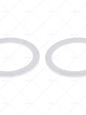 Sezónní Sleva ploché těsnění PTFE D1 ø 34mm D2 ø 27mm tloušťka 2mm Množství 2 ks