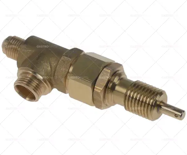 kohoutek na páru/vodu vstup 1/4" výstup 3/8" hřídel 6 mm hřídel L 14 mm Akce