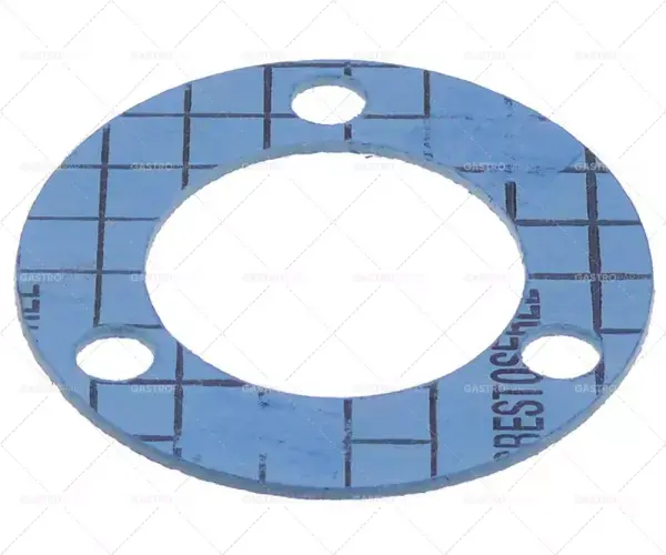 Nová Kolekce těsnění vlákno D1 ø 78mm D2 ø 46mm tloušťka 1,6mm otvor ø 9,5mm vzdálenost otvorů 53,5mm
