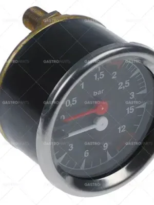 manometr s dvojitou stupnicí ø 60 mm rozsah tlaku 0-3 / 0-15bar Sleva