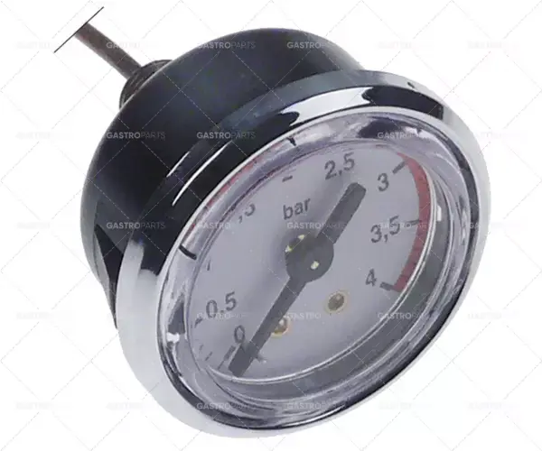 Nejprodávanější Manometr o 40 mm oblast tisku 0-4bar závit 1/8 "zadní vstup s kapilárou