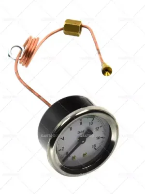 Ihned K Objednání Manometr o 50 mm oblast tisku 0-16bar závit 1/8 "Značka vstup 8-10 zpět