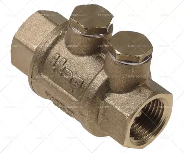Cenová Bomba zpětný ventil mosazné připojení 1/2" it - 1/2" it celková délka 68 mm