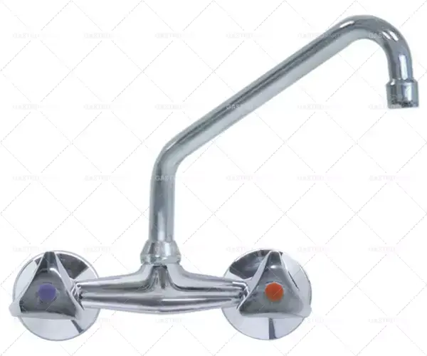 Nástěnná vodovodní baterie Hlava baterie 1/2" Délka výtoku 250 mm Výška výtoku 180 mm Rychlé Dodání