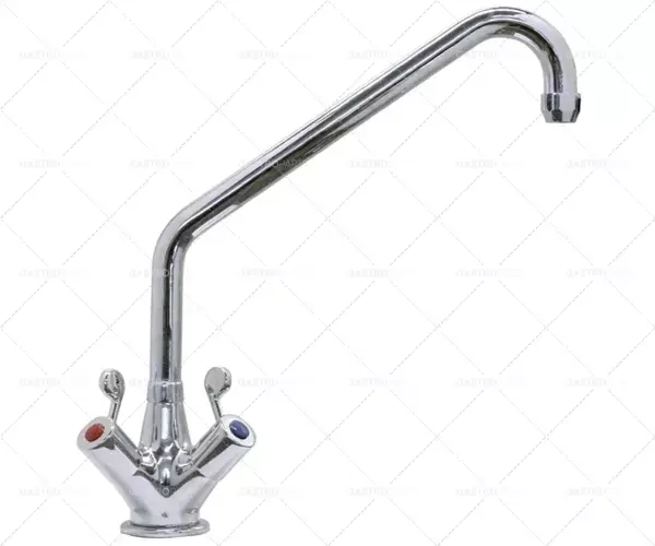 Pilíř mixer Keramikobertei 3/4 "90 ° výtok délka 450 mm výška 165 mm výtok Nízká Cena