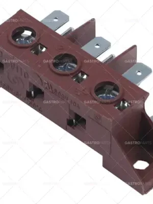 silová svorkovnice 3 póly max. 40A max. 450V průměr připojení 6mm2 / f6.3 150°C Koupit Online