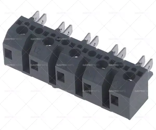 5pólová svorkovnice max 16A max 400V f6.3 2,5mm² Cenový Hit