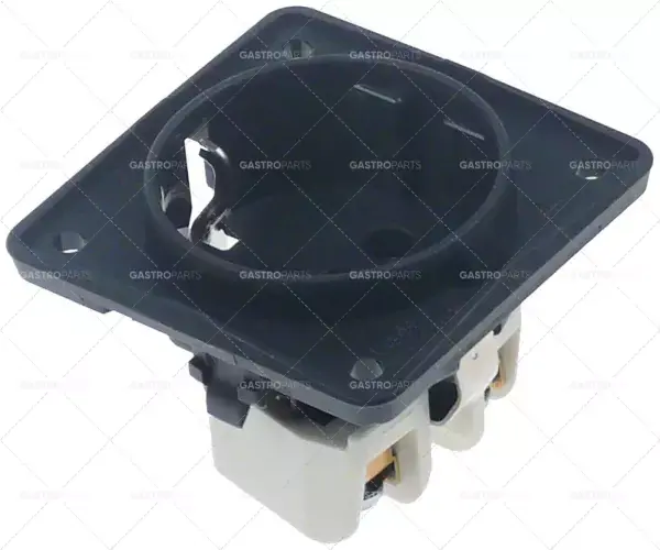zásuvka ochranného kontaktu zásuvka max. 16A země DE 240V montáž ø 45mm 1 fáze L/N/PE Sleva