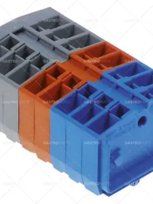 Levný lištová svorkovnice 8pólová přípojná svorka průřez přípojky 2,5 mm²
