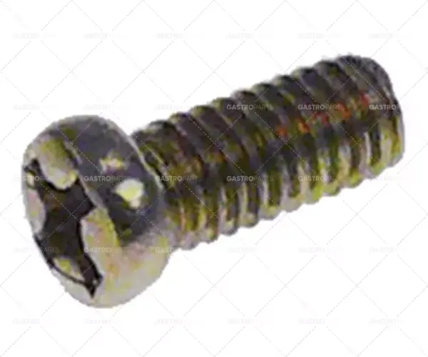 Bezpečná Platba šroub s plochou hlavou závit M4 závit L 8,5 mm mosaz Množství 1 ks sací křížová hlava ø 6 mm