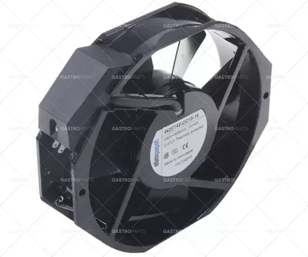 Super Cena axiální ventilátor 172mm široký 150mm vysoký 38mm 230VAC 13W 14W samec f2.8 Ebm-Papst