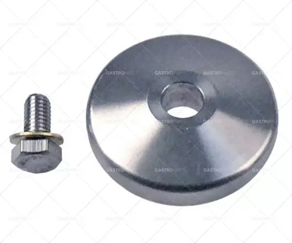 Bezpečná Platba hřídel o průměru 55 mm a šířce 10 mm z nerezové oceli