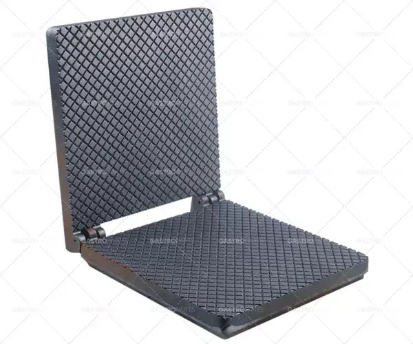 Tovární Cena litá deska pro vaflovač pro model GES40 sada montážní pozice horní/dolní D 250 mm Š 250 mm H 60 mm