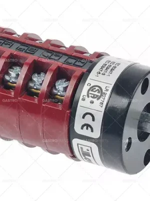 otočný spínač vačkový 6polohový i-0-1-2-3-4-5 8pólový typ gn209537u 400V 20A 5x5mm Super Cena