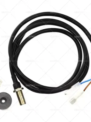 Originální Magnetický spínač kit závit M10x0,75 1NO 250V 0.04A spojení s plochou konektor 6,3 mm délka kabelu 1200 mm