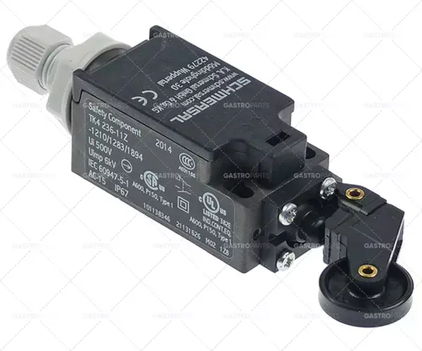Levný polohový spínač 1no 1co D 65mm Š 30mm V 30mm