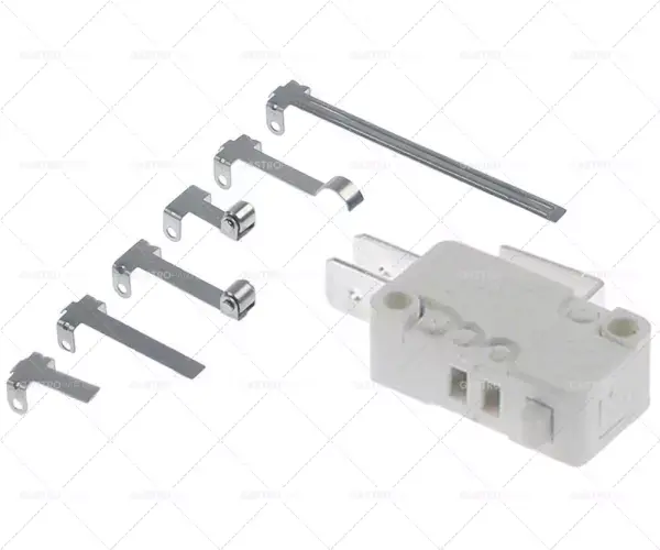 Horká Nabídka mikrospínač s pístem 250V 16A 1CO připojení vnější faston 4,8mm L1 27,8mm