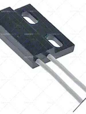 Levný magnetický spínač 250V 0,5A výkon max. 10W délka 29mm šířka 19mm 1no délka kabelu 290mm