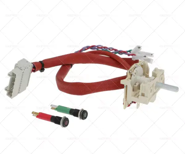 vačkový spínač 10 poloh 0-1-2-3-4-5-6-7-8-9 16A 1no 6x4,6mm montážní délka 23mm Zlevněný