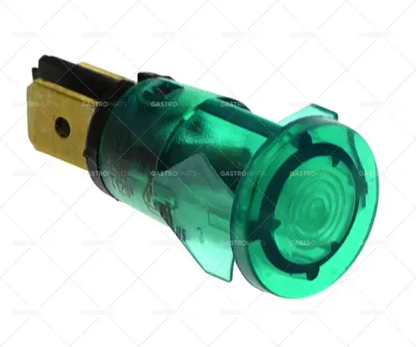 Signální světlo o 13 mm zelená 250 Připojení Plochý konektor 6,3 mm Temp.Best. 120 ° C Pouze Dnes