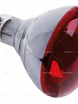 Koupit Online Infračervená lampa E27 240V 150W o 125 mm L 173 mm Typ BR125 červená tvrzené sklo