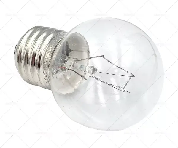 Žárovka T.MAX. 500 ° C E27 240V 40W o 45 mm L 72 mm sklo L 45mm Jen Po Omezenou Doba