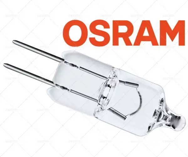 Halogenová žárovka G4 Držák 12V 10W Temp.Best. 300 ° C OSRAM HALOSTAR OVEN Pouze Dnes