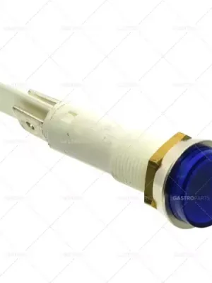 lampa signál o 10 mm 230 modrý konektor 6,3mm jazýčky Must-Have