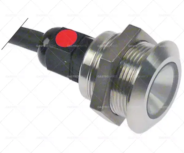 Výhodná Nabídka montážní LED kontrolka ø 25mm 3VDC červený připojovací kabel 1000mm 1W 350mA