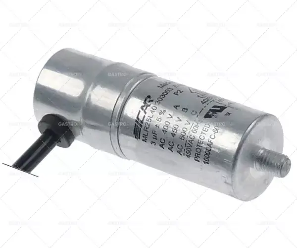 provozní kondenzátor, kapacita 3µf 400V tolerance 5% 60Hz Hit Sezóny