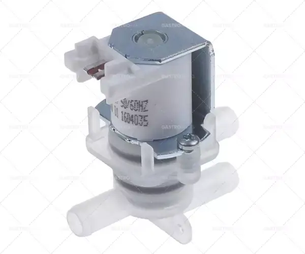 elektromagnetický ventil 220-240V výstup 10mm plastový vstup 10mm Cenově Výhodný