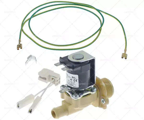 elektromagnetický ventil jednoduchý přímý 230V napětí AC vstup 3/4" výstup 14,5mm vstup 15l/min 10 Víkendová Akce