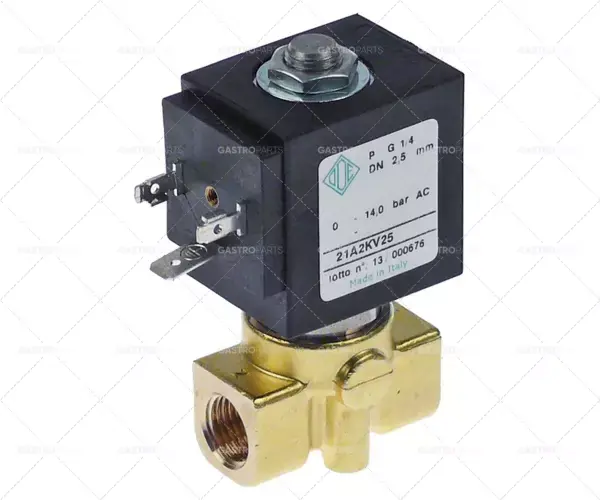 230 VAC 2-cestný mosazný elektromagnetický ventil Nejlepší Cena