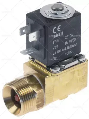 Ověřený 230 VAC 2-cestný mosazný elektromagnetický ventil