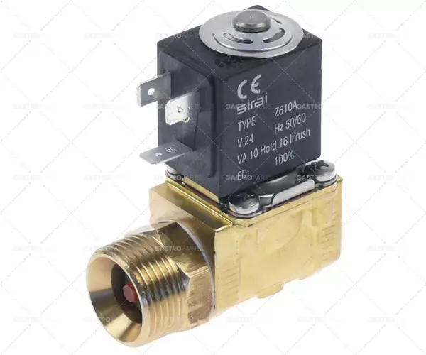 Ověřený 230 VAC 2-cestný mosazný elektromagnetický ventil