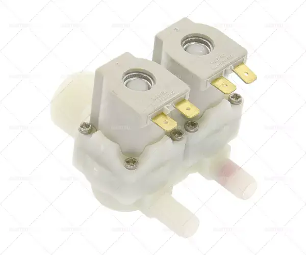 Must-Have elektromagnetický ventil dvojitý přímý napětí 220/240V AC vstup 3/4" výstup 10,5mm výstup B 3l/min plast