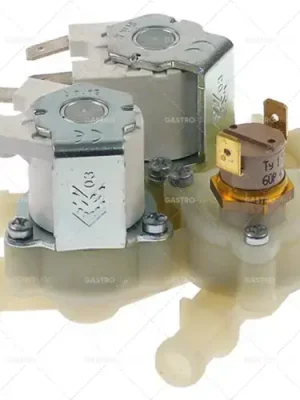 Oblíbený Elektromagnetický ventil 3-way vstup rovnou 24 3/4 "výstup 10 mm DN10 T.MAX. 60 ° C výstup C 1,2 l / min