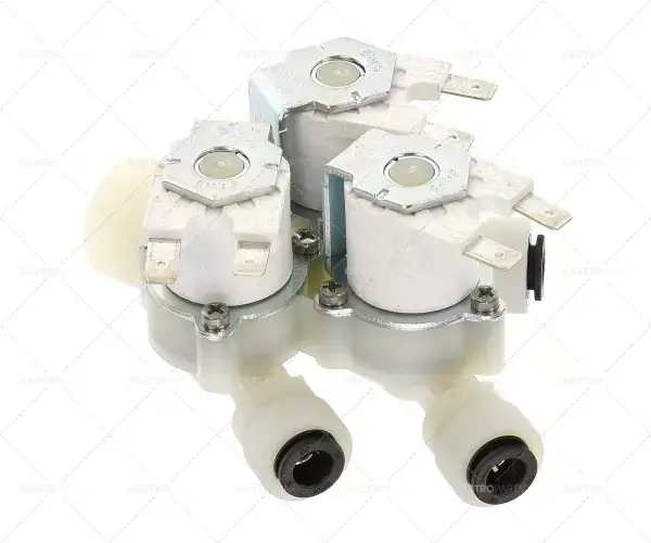 Poslední Šance Elektromagnetický ventil 3-way rovné 220-240 vstup 3/4 "výstup 8 mm vstup 10 až 12 litrů / min T.MAX. 60 ° C