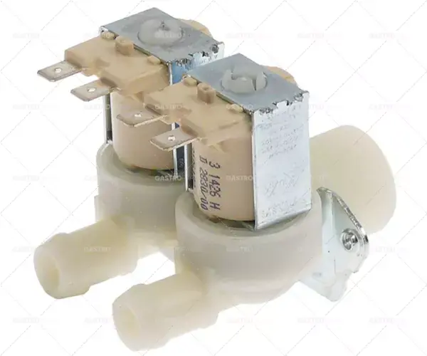elektromagnetický ventil dvojitý přímý 230V vstup 3/4" výstup 13,5mm dn10 kston (invensys) Originální