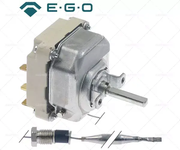 Levný 3-fázový regulační termostat 30-93 °C 6x175mm délka kapiláry 870mm