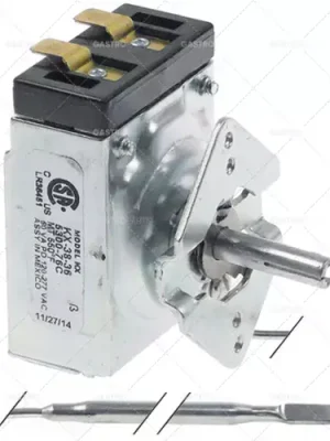 Nejlepší Cena termostat t.max. 260°C teplotní rozsah 60-260°C 1pólová sonda 1NO ø 5mm sonda L 286mm