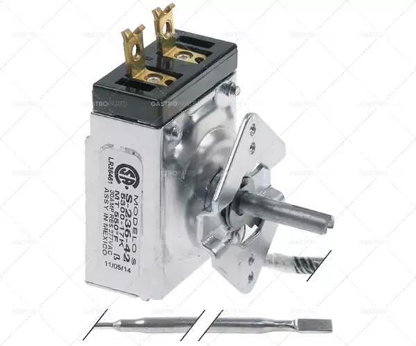 Sezónní Sleva 1-fázový regulační termostat 65-288 °C 5x286mm délka kapiláry 1010mm
