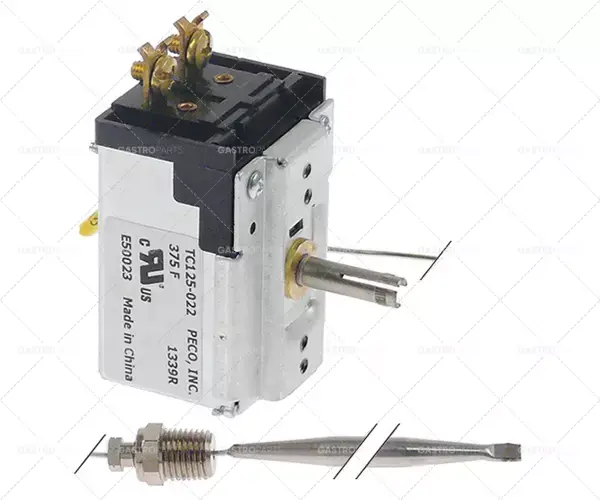 Termostat T.MAX. 191 ° C 1-pólový 1Z snímač o 8 mm senzor L 124 mm 590 mm kapilára Expresní Doručení
