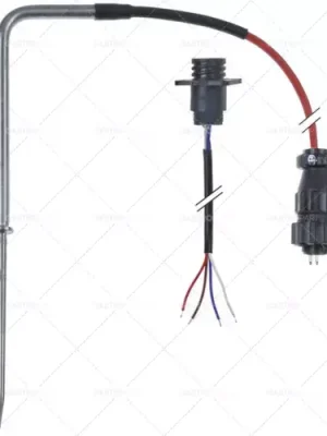 jádrová teplotní sonda PTC 1kOhm kabel silikonová sonda -40 až +120°C kabel -50 až +180°C Speciální Cena