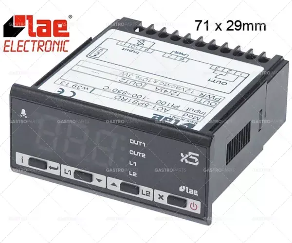 Must-Have elektronický regulátor LAE typ AC1-5PS1RD montážní rozměry 71x29mm 12V napětí AC/DC