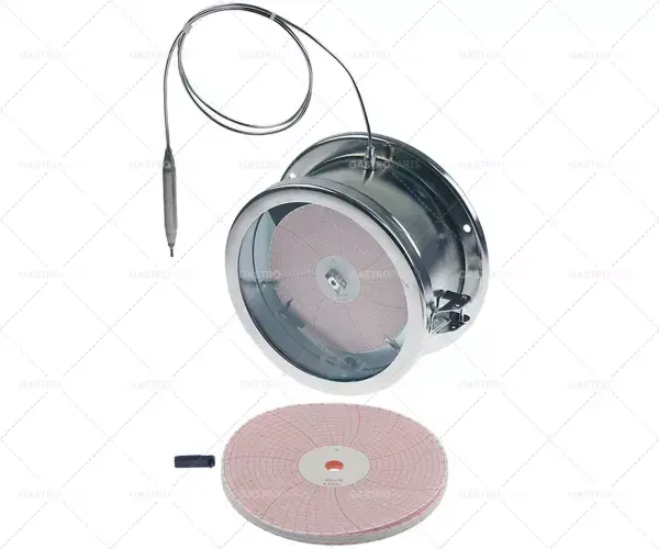 Cenově Výhodný kotouč pro záznam teploty ø 125 mm
