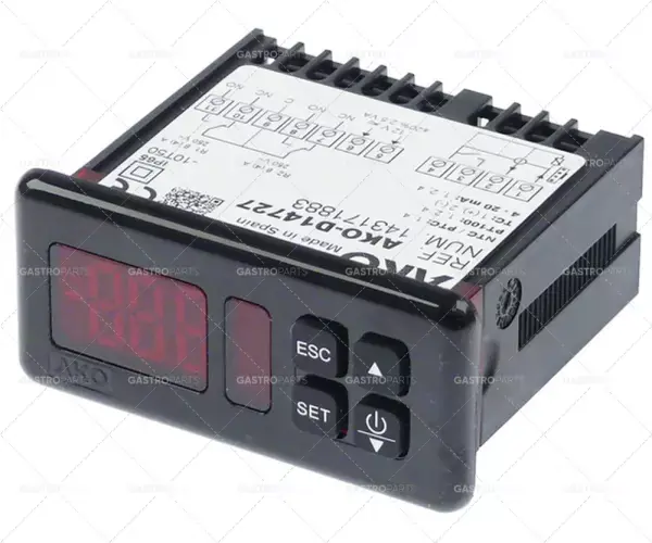 regulátor ako typ ako-průměr 14727 montážní rozměr 71x29mm 12V 24VAC dc ntc ptc pt100 tc (j,k) ma Vrácení Zdarma