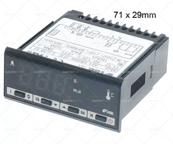 Ihned K Objednání elektronický regulátor Lae typ at1-5bs6e-1fs montážní rozměry 71x29mm 230V napětí ac